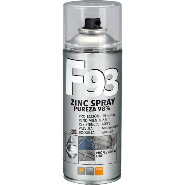 ZINC SPRAY 98% F93 FAREN 400ML