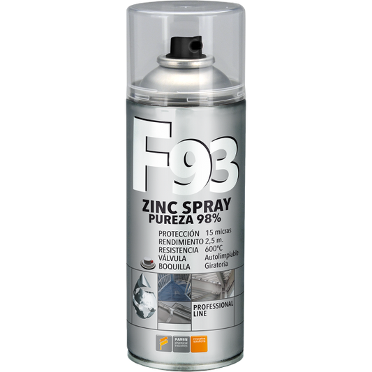 ZINC SPRAY 98% F93 FAREN 400ML