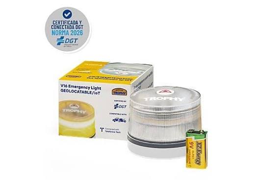 Baliza v16 geolocalizable DGT 3.0 Incluye pila