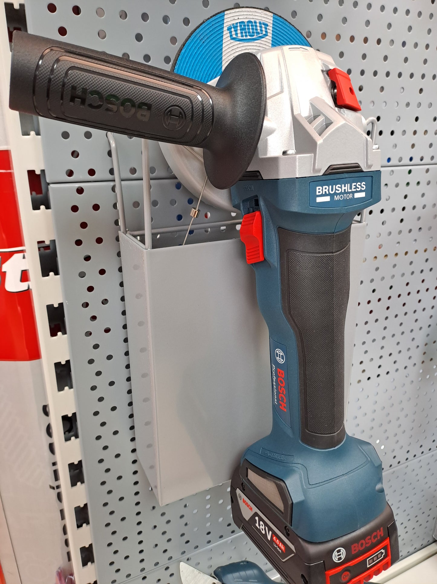 Amoladora GWS 18V-8 + 2 BAT. 4.0AH Bosch Professional