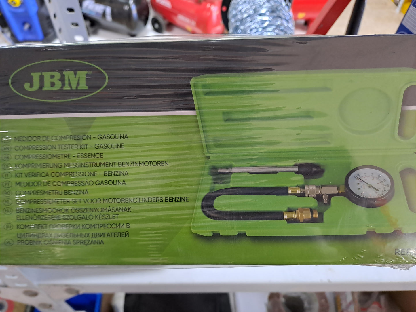 Medidor compresión gasolina